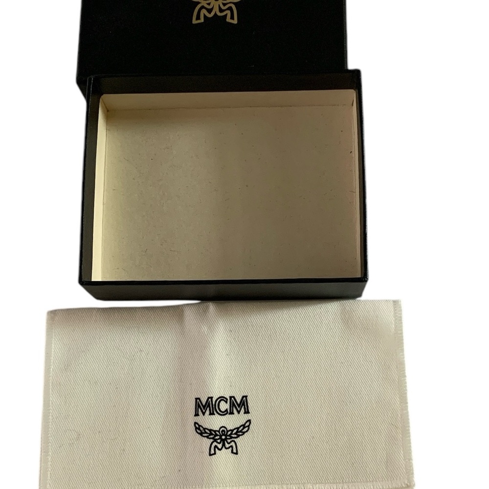 MCM Empty Wallet Box with Dust Bag Black